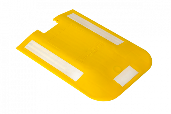 Fence Base Cover - Yellow