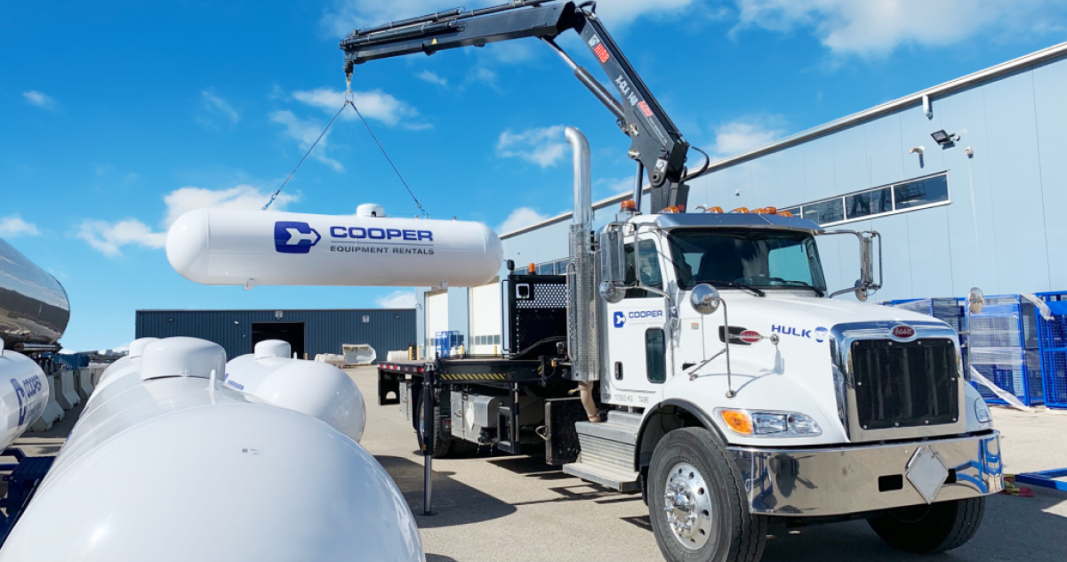 Cooper Crane Truck