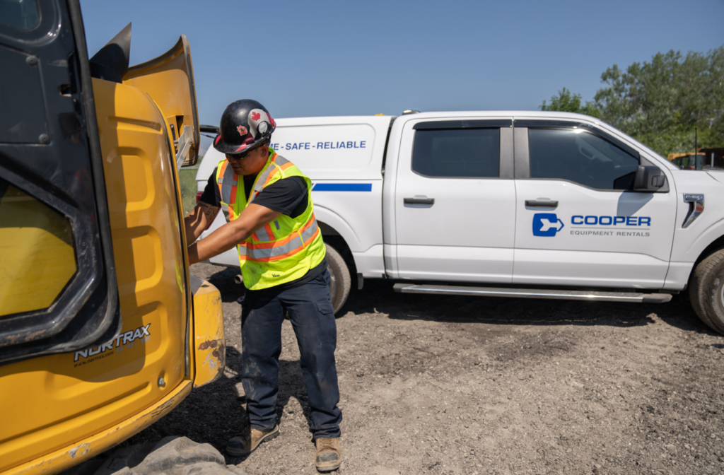 Cooper Field Technician onsite